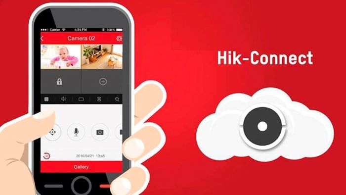 Kết nối điện thoại với camera Hikvision
